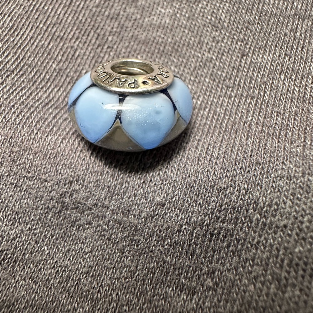 Pandora Blue and Silver Bracelet